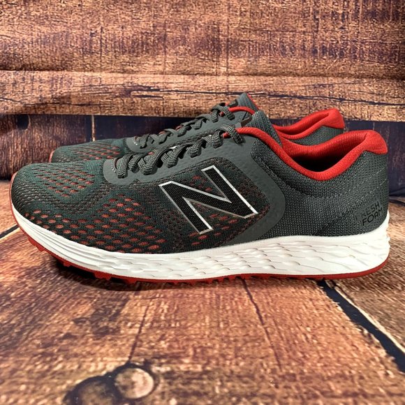 New Balance Fresh Foam Arishi v2 Mens 9 Gray Red Running Shoes MARISCG2 - Picture 6 of 12